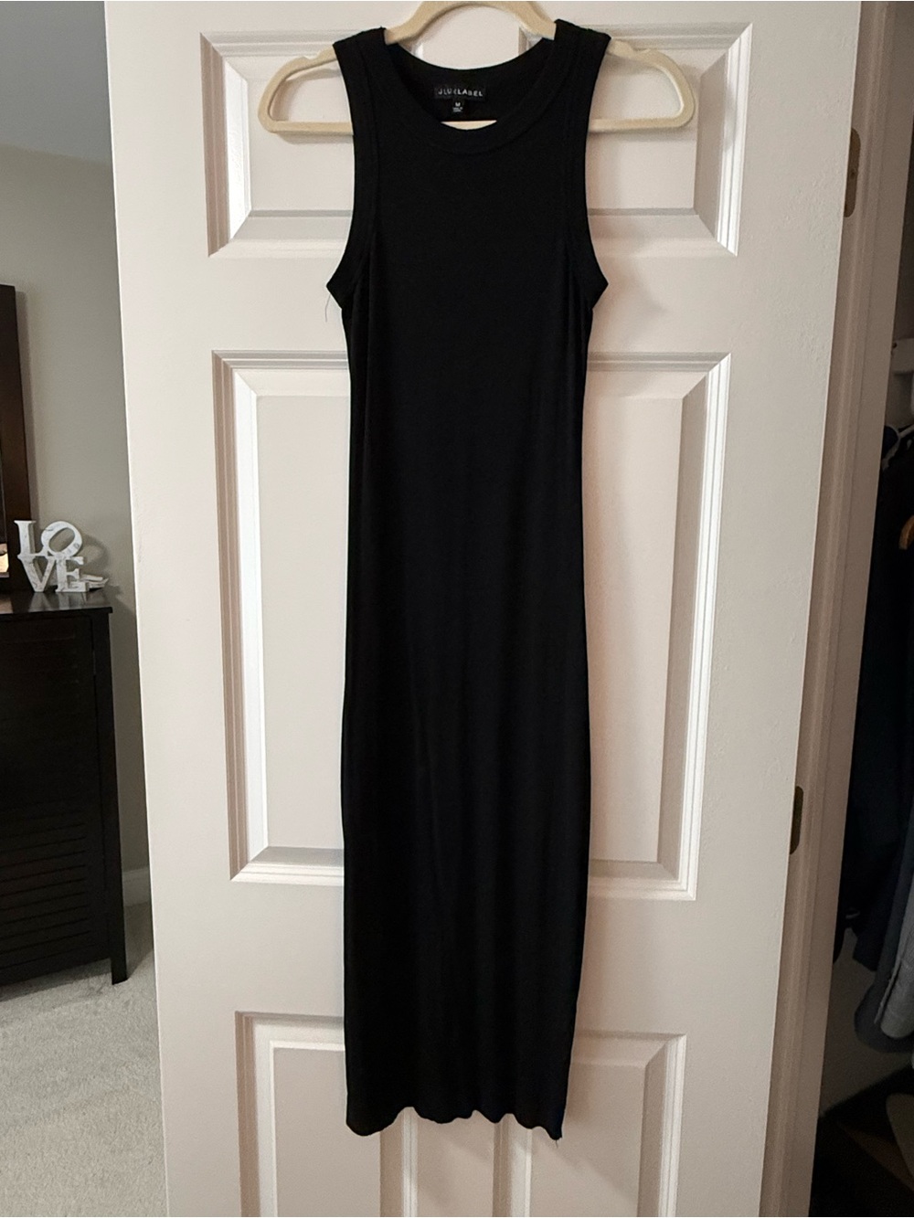 JLUXLABEL Black Sleeveless Maxi Dress